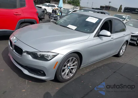 2016 BMW 320I из США, поврежденный, VIN WBA8E1G51GNT33555